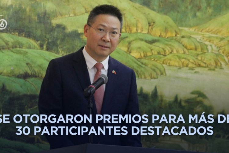 Embajada de China reconoce trabajo de Canal 6 TV en concurso de intercambio cultural