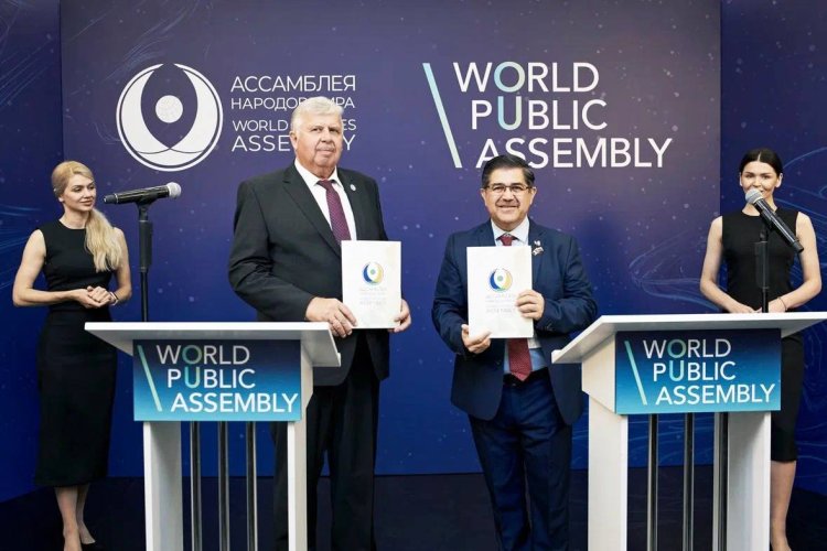 Antorcha logra acuerdo con la Asamblea Mundial de los Pueblos en Moscú