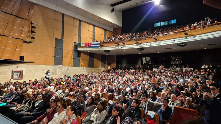 'Cuba no está sola', señala solidaridad continental con Cuba en CDMX