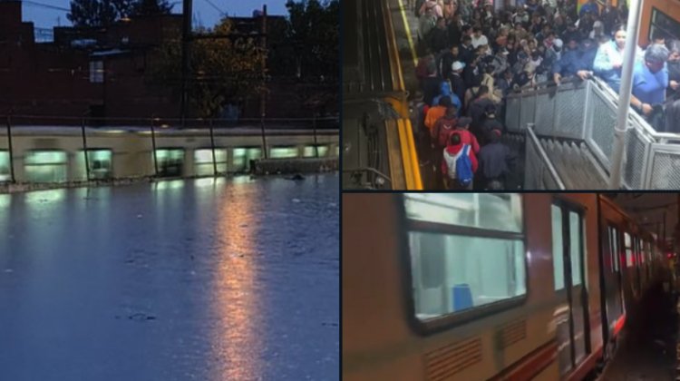 Nuevamente por las lluvias Línea A del Metro tuvo que suspender servicio