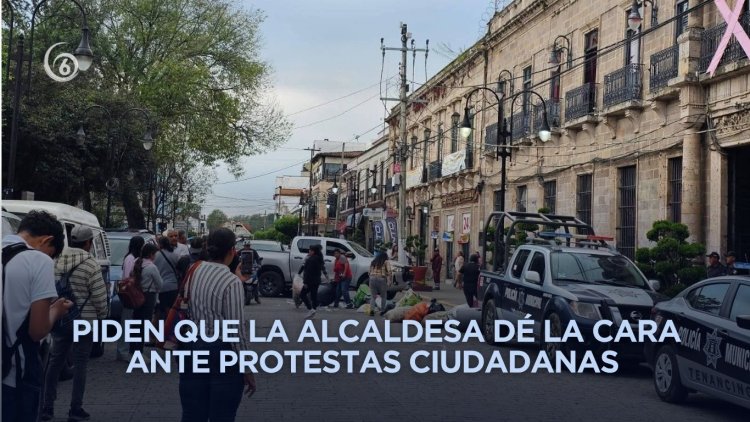 Crece el descontento ciudadano contra alcaldesa de Tenancingo; denuncian administración deficiente