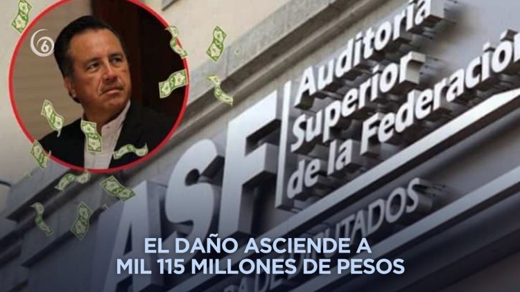 Último año de Cuitláhuac García, se detectó un daño patrimonial por más de mil millones de pesos: ASF
