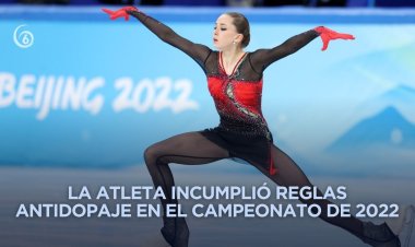 Quitan oro a la patinadora rusa Kamila Valieva