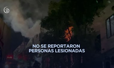 Se incendia vivienda en Xalapa; presuntamente almacenaba pirotecnia