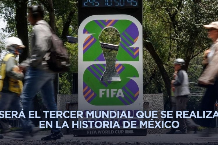México albergará 13 juegos de la Copa Mundial de fútbol en 2026