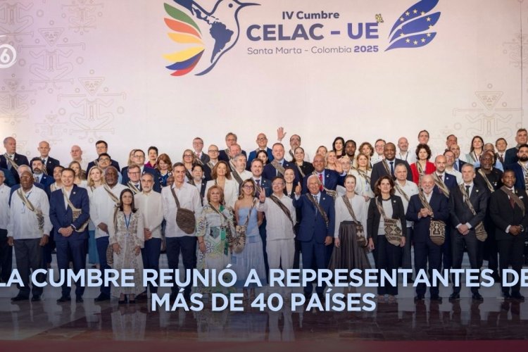Culmina cumbre Celac-UE sin condena a despliegue de EEUU