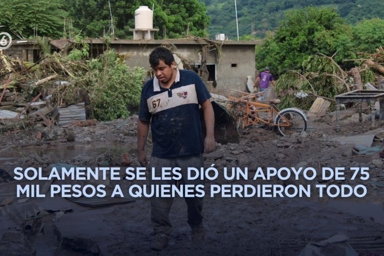 14 mil viviendas con pérdida total tras fuertes lluvias en zona norte de Veracruz