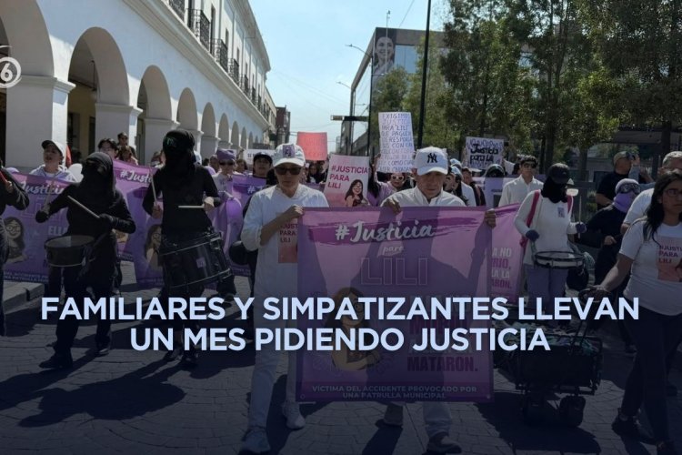 Marchan en Toluca para exigir justicia por Lili, joven atropellada por patrulla municipal