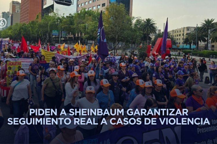 Marcha del 25N expone crisis de violencia contra las mujeres en México