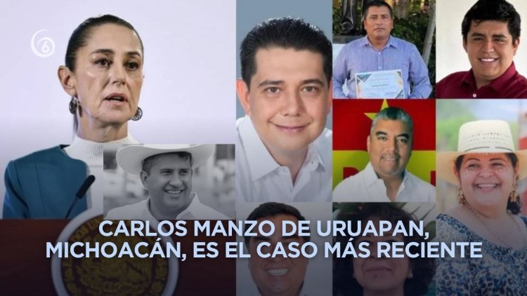 Durante primer año de Sheinbaum 10 alcaldes han sido asesinados en México