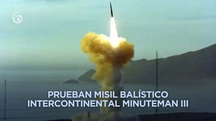EEUU realiza ensayo con misil balístico pero desarmado