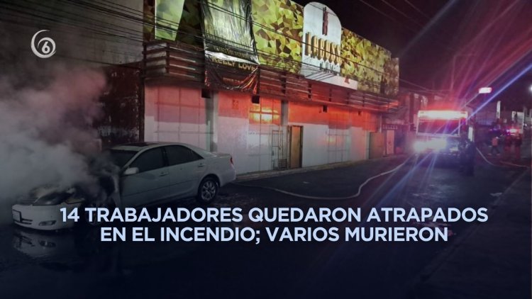 Ataque armado e incendio en centro nocturno de Puebla deja varios muertos y heridos