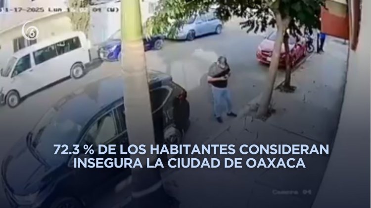 Captan a sujeto tomando fotos de viviendas en Oaxaca; aumenta preocupación vecinal