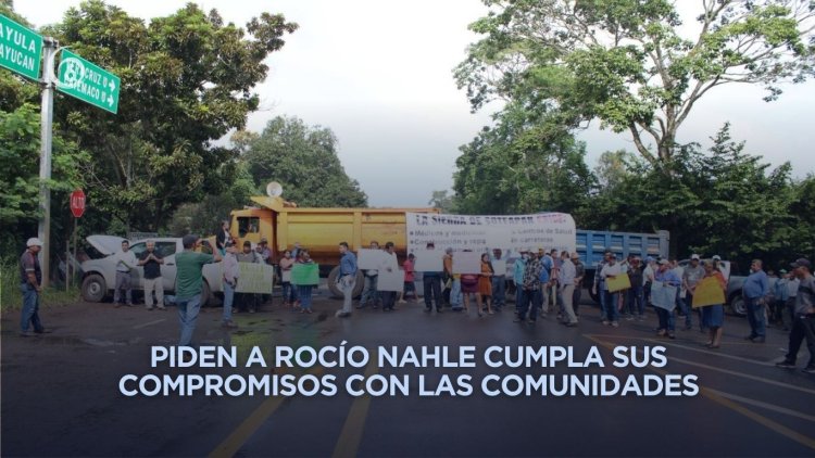 Comunidades y organizaciones bloquean la Costera del Golfo ante falta de atención del gobierno estatal