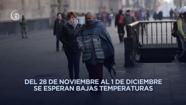 Anticipan fin de semana frío y con lluvias para la CDMX
