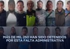 Detienen a 50 franeleros “por exigir pagos” en operativos en la alcaldía Cuauhtémoc