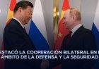 Putin considera relaciones de Rusia y China factor importante para estabilidad global