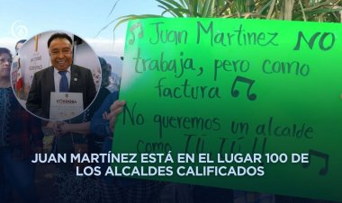 Presidente municipal de Córdoba cierra su administración como el peor alcalde del país