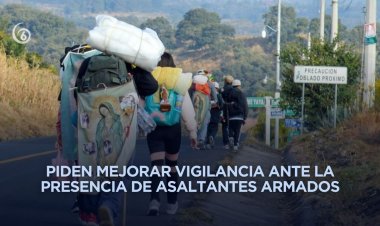 Peregrinos que se dirigen a la Basílica denuncian robos ocurridos en Puebla