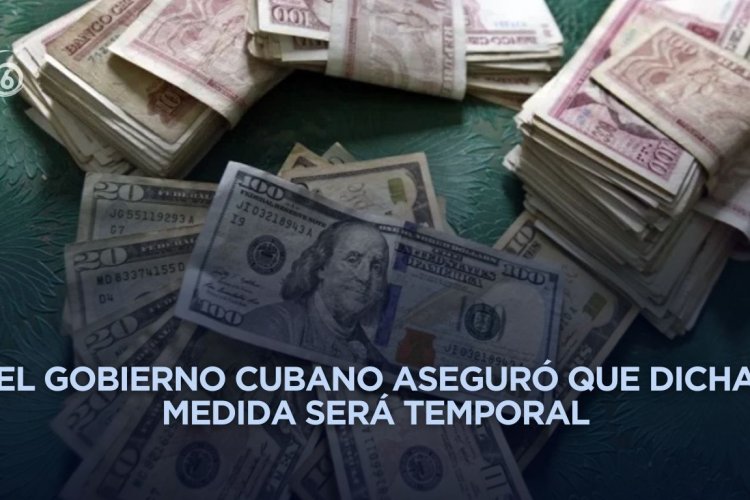 Autorizan uso de dólares y euros dentro de Cuba