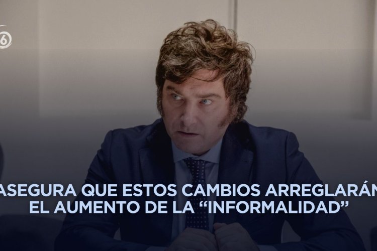 Milei busca consumar reforma laboral con aprobación del Congreso