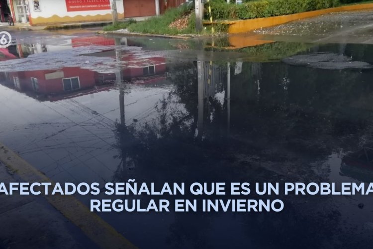 Lluvias y granizadas exhiben deficiencias en el sistema de drenaje de Toluca
