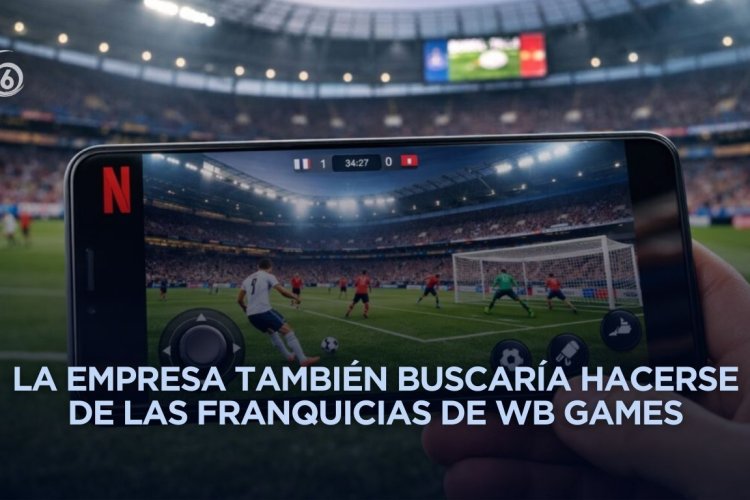Netflix alista videojuego de fútbol rumbo al Mundial FIFA 2026