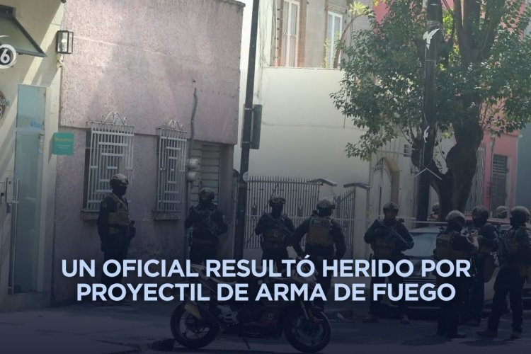 Balacera durante operativo en la alcaldía Cuauhtémoc deja cuatro detenidos