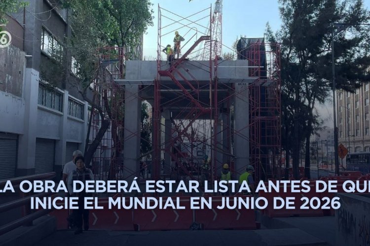 Calzada Flotante en Tlalpan lleva 40% de avance en su construcción