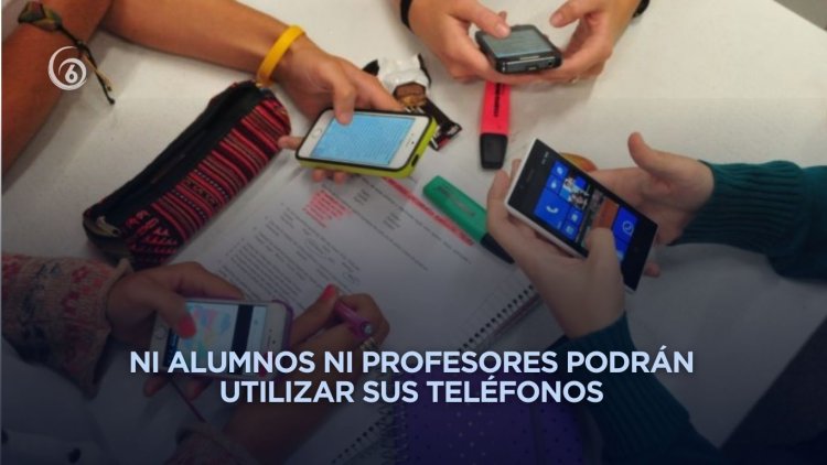 Por ley, Chile prohíbe uso de celulares en escuelas