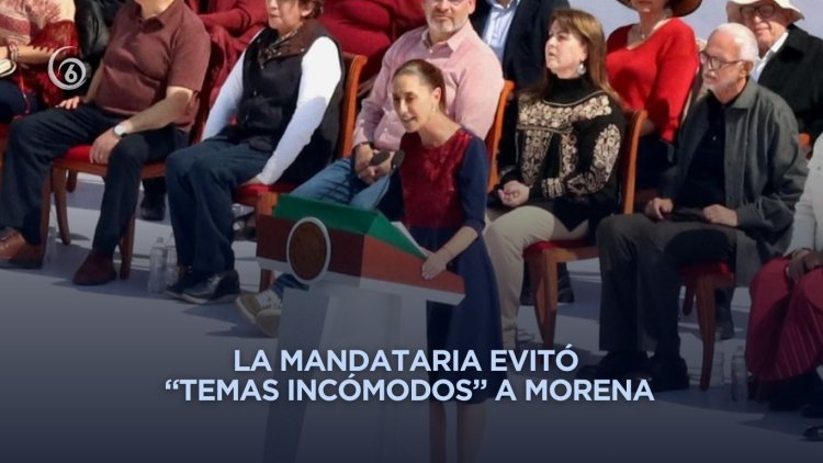 De esto habló Sheinbaum durante el “festejo” de la 4T