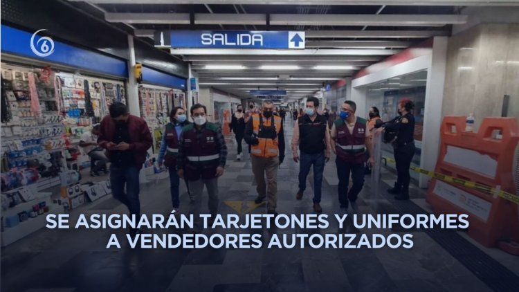 Implementarán nueva estrategia para control de comercio en el Metro