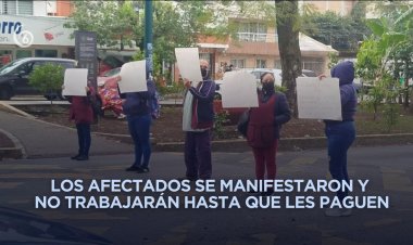 Por falta de pago personal de limpieza suspende labores en hospital de Xalapa, Veracruz