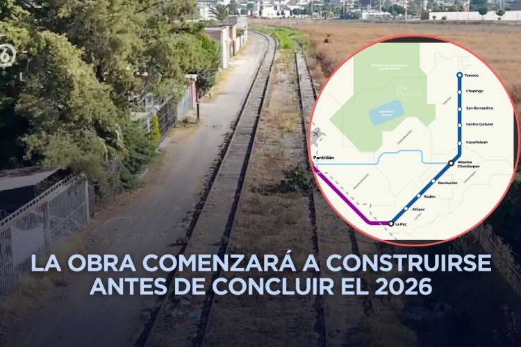 Denuncian avisos de desalojo por proyecto del Tren Ligero Texcoco–La Paz en Chicoloapan
