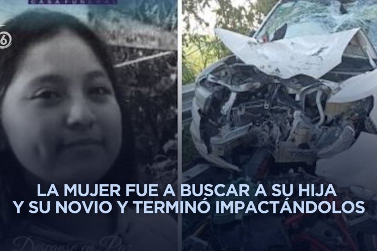 Mujer choca con su propia hija y su yerno en Veracruz; ambos murieron