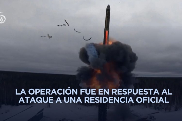 Rusia lanza ataque de represalia con Oreshnik contra instalaciones críticas en Ucrania