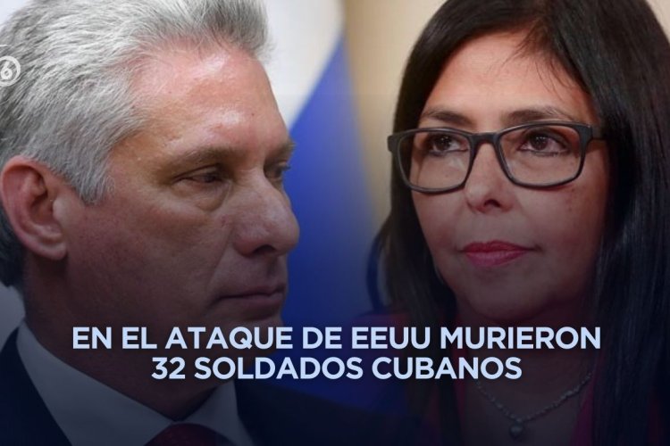 Presidente de Cuba manifiesta respaldo a mandataria encargada de Venezuela