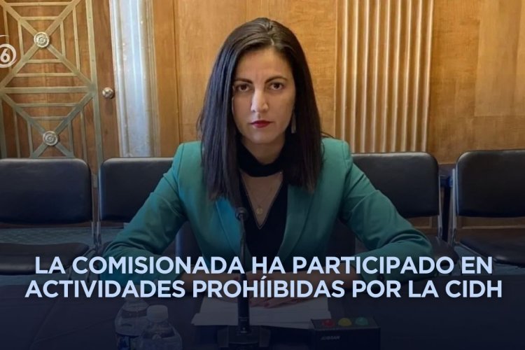 Cuestionan imparcialidad de comisionada de la CIDH tras participar en foro político
