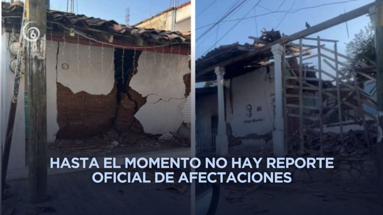 Sismo de 6.5 sacude San Marcos, Guerrero; así quedaron algunas viviendas 