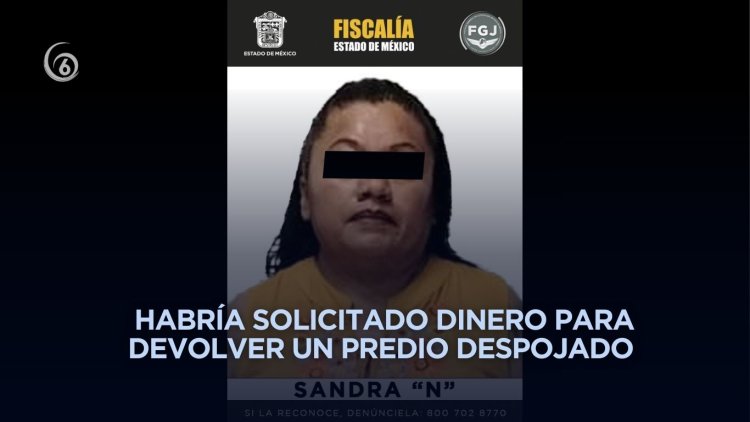 Detienen a presunta integrante del grupo AMOS por extorsión en La Paz