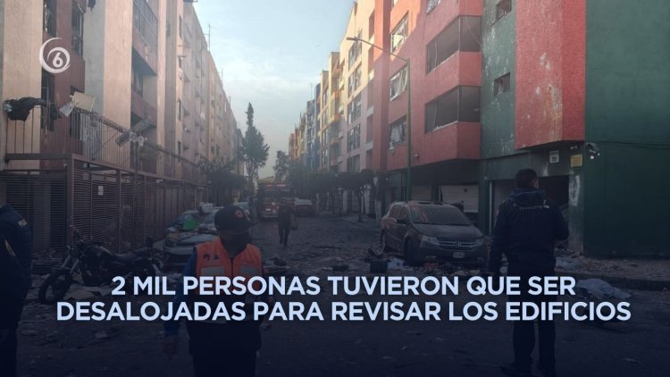 Explosión por acumulación de gas al sur de la CDMX deja cinco heridos