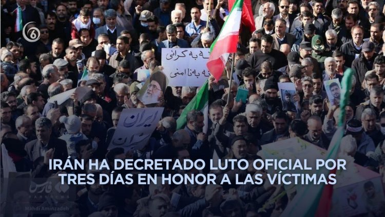 Irán despide mártires y protesta contra injerencia de EEUU e Israel