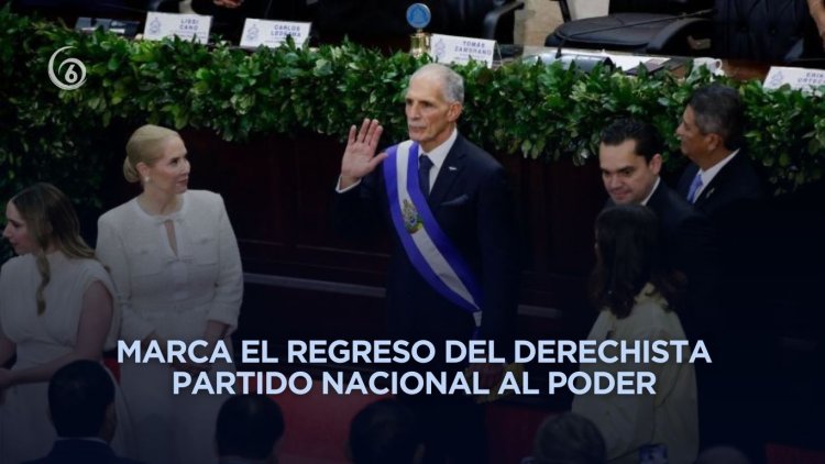 Nasry Asfura jura como presidente de Honduras para el período 2026 - 2030