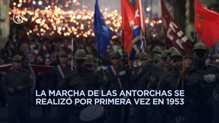 Con marcha multitudinaria rinden tributo en Cuba al prócer independentista José Martí