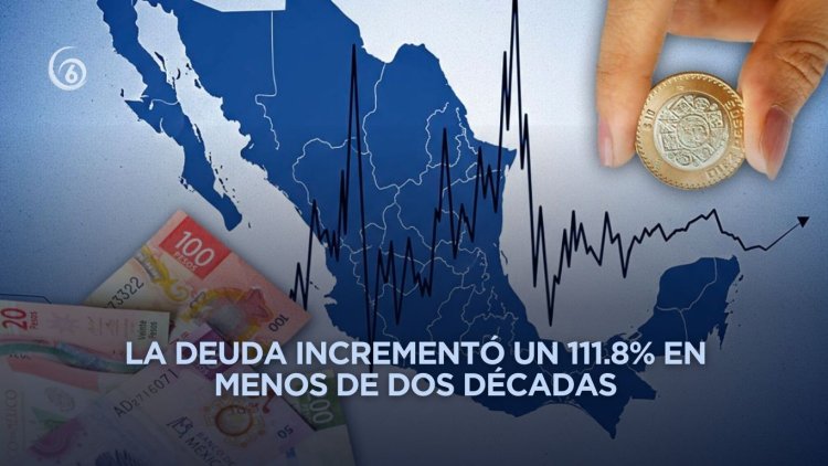 Estudio del CIEP alerta sobre creciente deuda en México