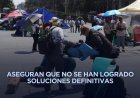 CNTE levanta plantón en el Zócalo tras paro de 72 horas