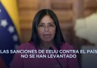 Presidenta encargada de Venezuela pide a EEUU dar garantías para impulsar inversiones