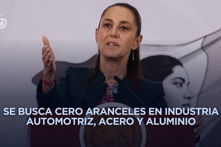 Prioridad de México en ronda con EEUU sobre T-MEC es eliminar aranceles, dice Sheinbaum