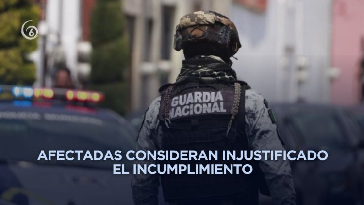Denuncian retrasos en pensiones alimenticias de hijos de trabajadores de la Guardia Nacional
