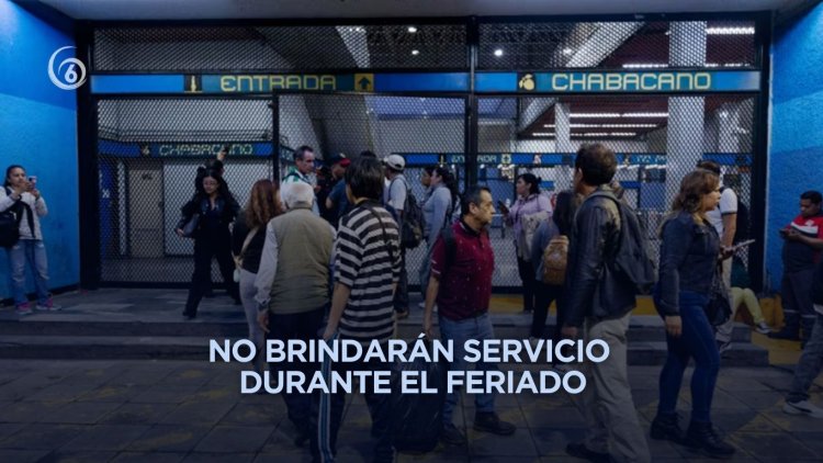 Cerrarán tres estaciones de la Línea 2 del Metro por obras